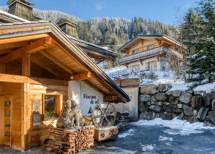 酒店 Flocons De Sel - Relais & Chateaux